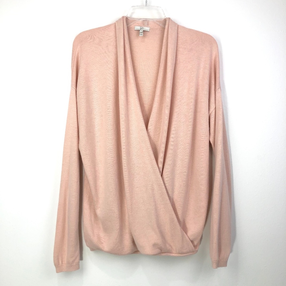 Joie Wrap Cross Front Pullover Sweater